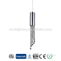 LED GU10 pendant lamp, crystal hanging lamp, indoor metal decoration lighting